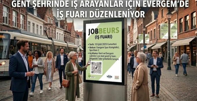 Gent şehrinde iş arayanlara büyük fırsat