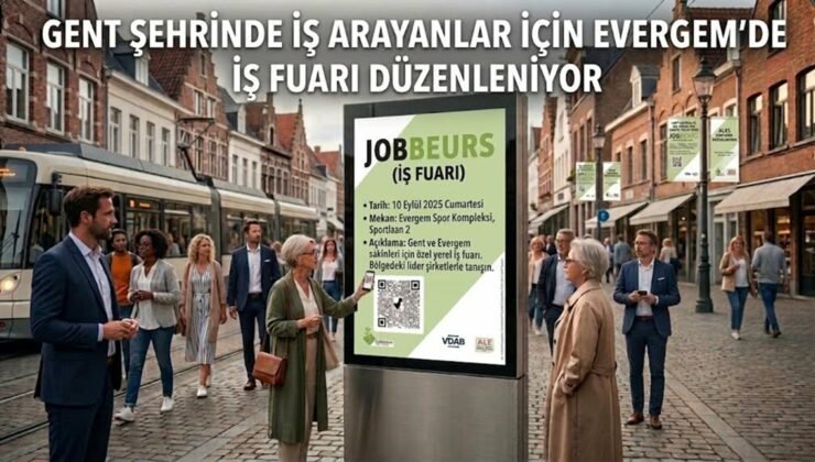Gent şehrinde iş arayanlara büyük fırsat