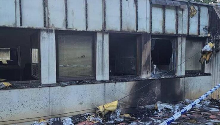 Belçika’da Savunma Şirketi BATS Binası Ateşe Verildi