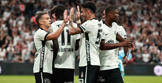 Beşiktaş’tan Avrupa Ligi’ne muhteşem başlangıç