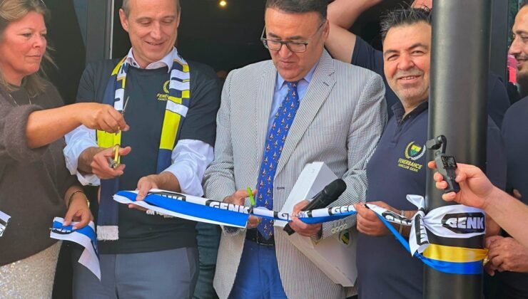 Belçika’da Fenerbahçeliler Fan Kulübü’nün açılışı yapıldı