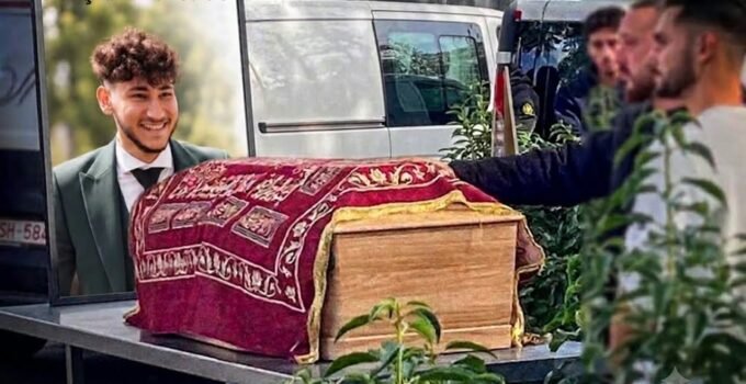 Belçika’da kazada hayatını kaybeden 23 yaşındaki Türk genci Kürşad Hamurcu son yolculuğuna uğurlandı