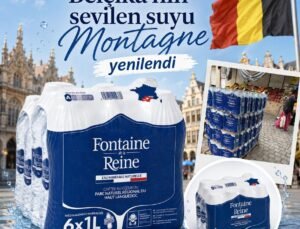 Belçika’nın Sevilen Su Markası Montagne Yeni İmajıyla Piyasada