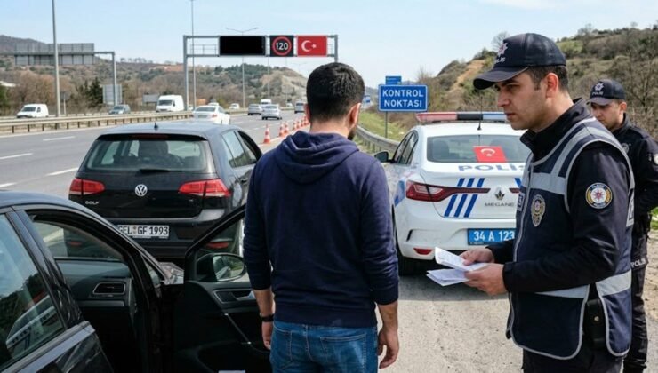 Gentli 40 yaşındaki gurbetçi Türkiye’de polis kontrolünde asker kaçağı şoku yaşadı
