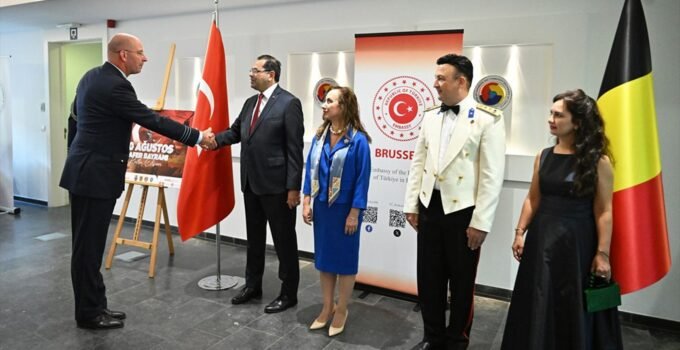 Brüksel’de 30 Ağustos Zafer Bayramı Coşkusu
