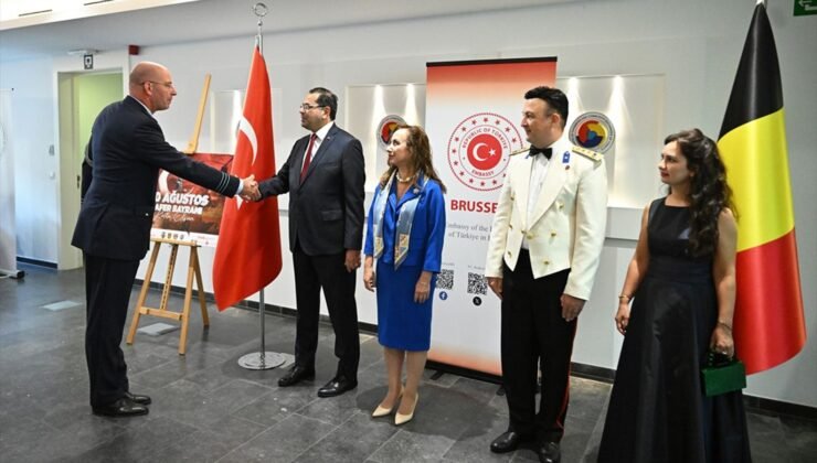 Brüksel’de 30 Ağustos Zafer Bayramı Coşkusu