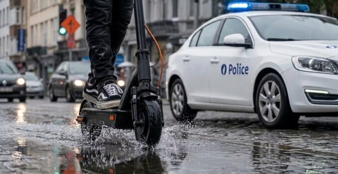 Brüksel’de silahlı saldırılara karşı Scooterlara plaka takılması için düğmeye basıldı