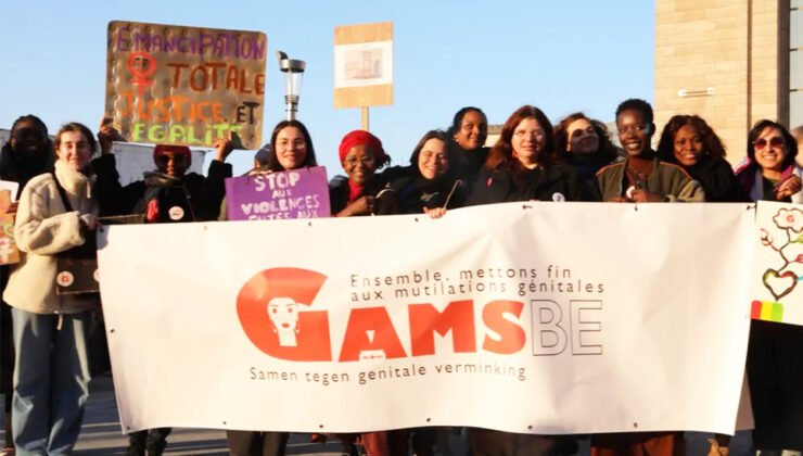 Belçika’da Afrikalı kadınlar kadın sünneti uygulamasına karşı protesto eylemi düzenledi