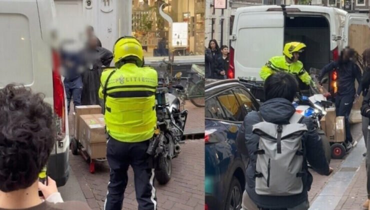 Hollanda’da polisin kargo dağıtıcısına elektroşok kullanması tepki topladı