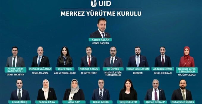 UID 9. DÖNEM MERKEZ YÜRÜTME KURULU BELİRLENDİ