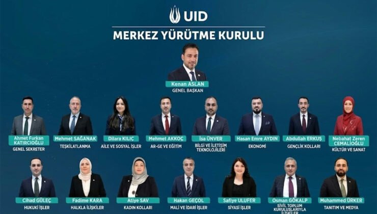 UID 9. DÖNEM MERKEZ YÜRÜTME KURULU BELİRLENDİ
