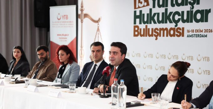 YTB, 9 Ülkeden 40 Hukukçuyu Amsterdam’da Buluşturdu
