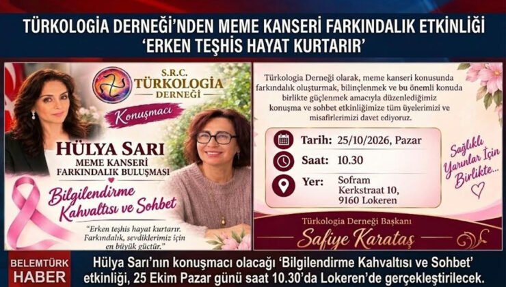 Türkologia Derneği’nden Meme Kanseri Farkındalığı İçin Anlamlı Buluşma