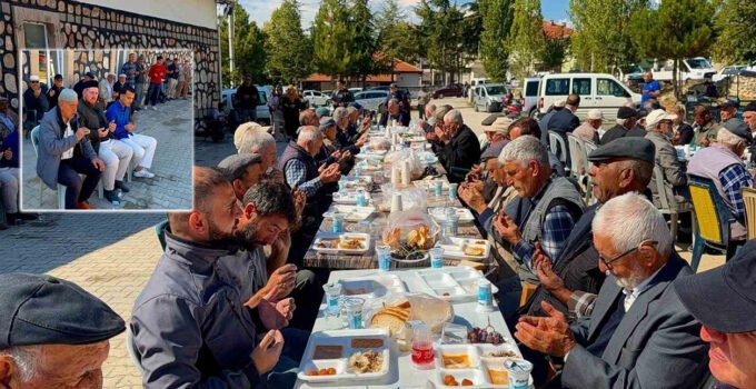 Belçika’da yaşayan gurbetçi Mutlu Kaymak’tan memleketi Özburun’da anlamlı hayır