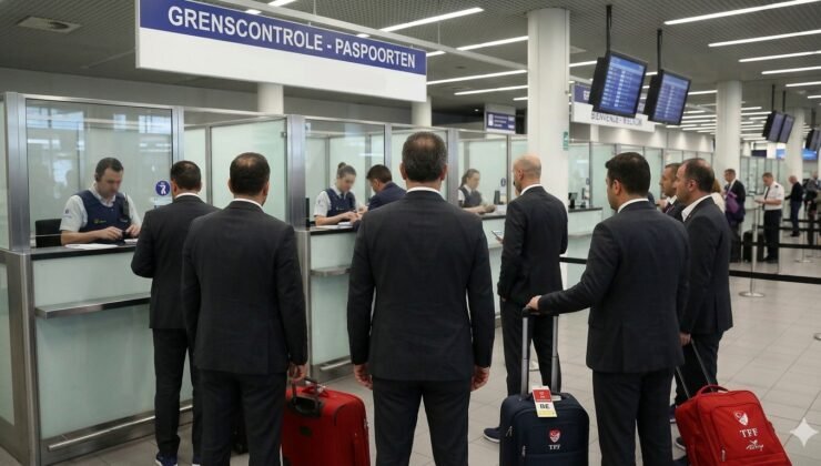 Belçika’ya giriş esnasında TFF heyetine zorluk çıkarıldığı iddiası