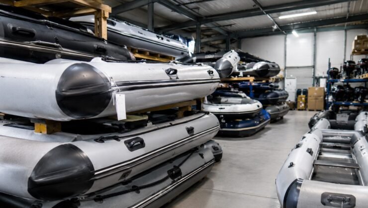 Hollanda’ya Türkiye’den getirilen şişme botlar mercek altında