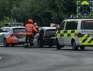 Gent şehrine kadar süren kovalamacada insan kaçakçılığı şüphesiyle iki genç tutuklandı