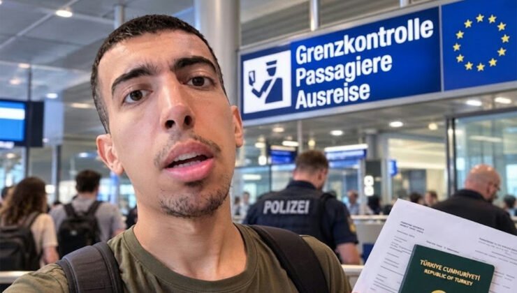 Yeşil pasaportla Almanya’ya gelen Türk vatandaşı havalimanında sınır polisi tarafından ülkeye alınmadı